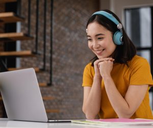 young-woman-attending-online-class