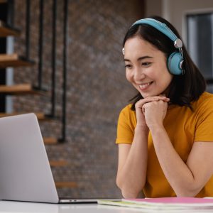 young-woman-attending-online-class